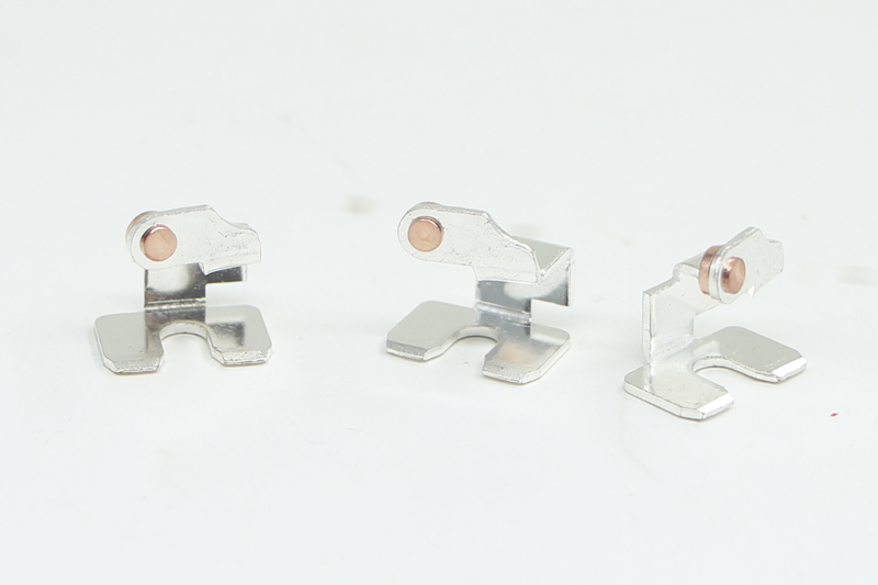 镀银铜点冲压件