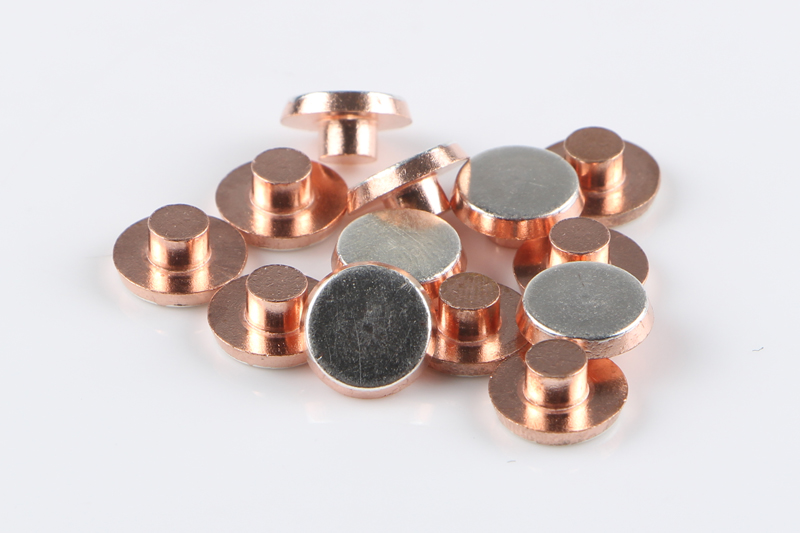 银氧化锡氧化铟/铜复合触点铆钉