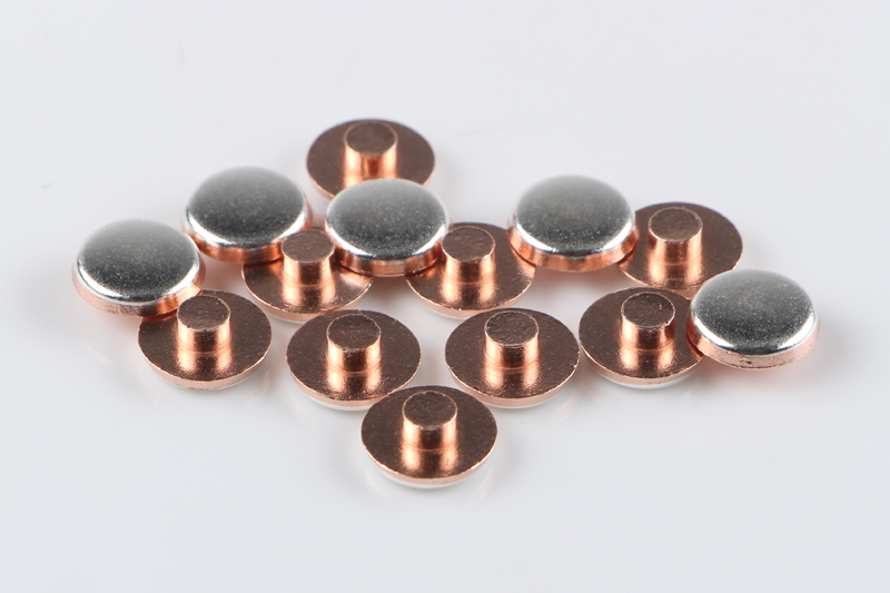 银氧化锡/铜复合触点铆钉